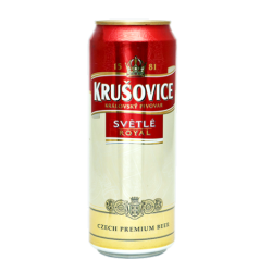 Крущовице Пиво светлое ж/б 0.43л
