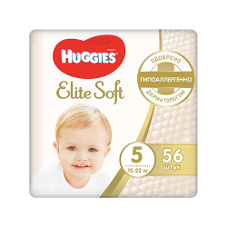 Diapers Elite Soft 5 Mega x56