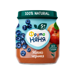 Ֆրուտո Նյանյա Խյուս խնձոր հապալաս 100գ