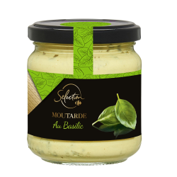 Basil Mustard Carrefour Selection 200g