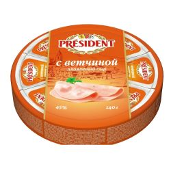 Melted cheese with  ham 140g