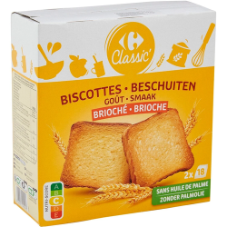  Melba Toast Brioche 300g