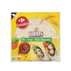 Tortilla grains X6 370g
