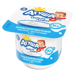 Детский творог Агуша классический 4.5% 100г