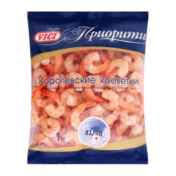 Մաքրած թագավորական ծովախեցգետին Վիչի, 41/50 չափսի, 1 կգ