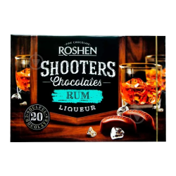 Chocolate box Roshen Shooters Rum 150g