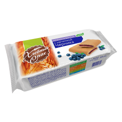 Biscuits Khlebny Spas with blueberry filling 200g