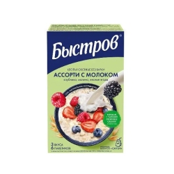 Բիստրոֆ Վարսակի Փաթիլ Միքս Կաթնային 240գ