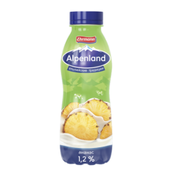 Alpenland питьевой персик 420г