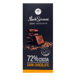 Шоколадка Марк Севуни тёмный шоколад 72% 90 г