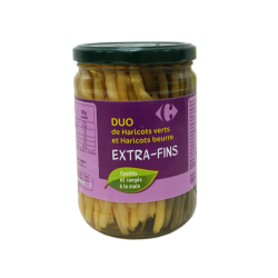  Green and yellow beans 530g