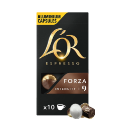 Սուրճի պարկուճներ ԼՕՐ Էսպրեսսո Ֆորցա, 10 պարկուճ, 50գ