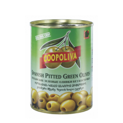 Green pitted olive 425g