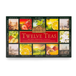 Ahmad tea tin container Twelves Teas 120g