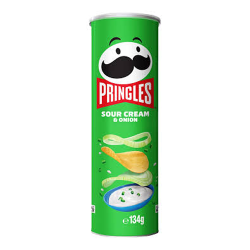 Chips Pringles sour cream and onion 165g