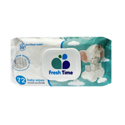  Lingettes Humides  Aqua x72