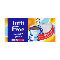 Tutti free white sugar 290 gr