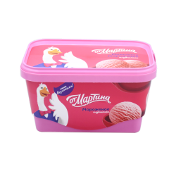 Strawberry flavored ice cream 500g