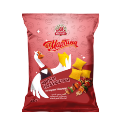 Crackers Pads with barbecue flavor 40g