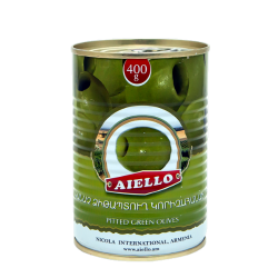 Green pitted olive 400g