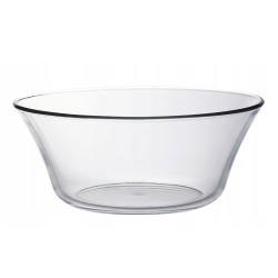 Clear bowl 23cm