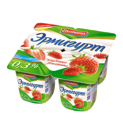 Ermigurt yogurt strawberry 0.3% 100g