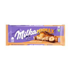 Chocolate bar with caramel and whole forest nuts 300g