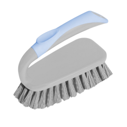 Scrubbing brush bacteria stop