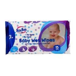 Baby Wet Wipes x15