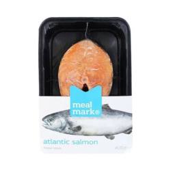 Meal Mark Frozen salmon steak 400g