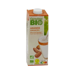 Carrefour Bio առանց շաքար նուշի կաթ  1 լ