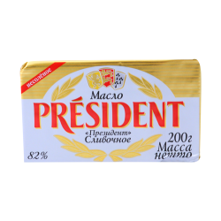 President Butter 82% 200g