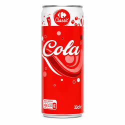 Carrefour Classic Cola գազավորված ըմպելիք 330 մլ 