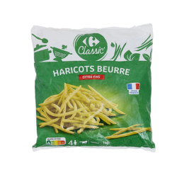 Carrefour Classic haricots beurre extra-fins 1 kg
