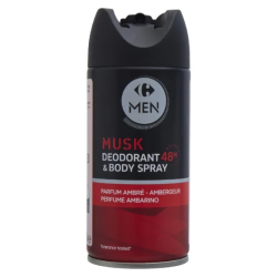 Carrefour Men Musk դեզոդորանտ սփրեյ 150 մլ