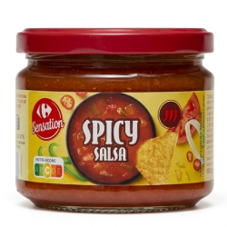 Carrefour Sensation sauce salsa medium 315 g