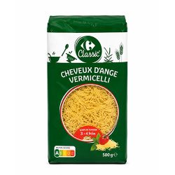Carrefour Classic արագ եփվող վերմիշել 500 գ
