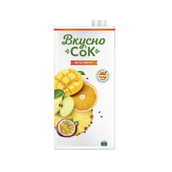 Вкусно Сок հյութ բազմամրգային 950 մլ