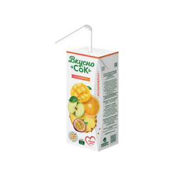 Вкусно Сок հյութ մուլտիմրգային 200 մլ