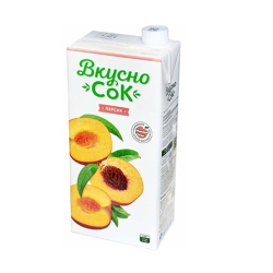 Вкусно Сок դեղձի հյութ 950 մլ